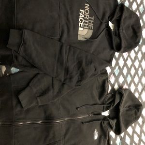 Two North Face Hoodies - Black - Large